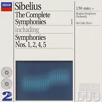 西貝流士：交響曲輯 第一輯  Nos 1, 2, 4, 5  / 戴維斯 (指揮) 波士頓交響樂團