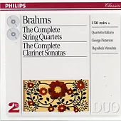 Brahms: String Quartets ; Clarinet Sonatas (Complete)