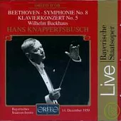 Beethoven: Klavierkonzert No.5 & Symphony No.8 (Live Recording 1959) / Knappertsbusch