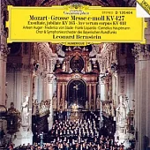 Mozart: Grosse Messe c-moll KV 427 etc. / Bernstein