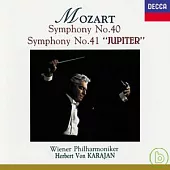 莫札特：第40號交響曲、第41號交響曲「邱彼德」/維也納愛樂/卡拉揚