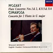 Mozart: Flute Concertos Nos.1 & 2, K313 & 314/ Cimarosa: Concerto for 2 Flutes in G major