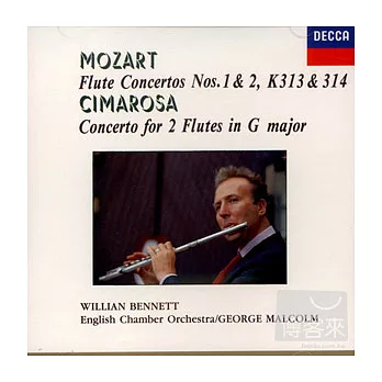 Mozart: Flute Concertos Nos.1 & 2, K313 & 314/ Cimarosa: Concerto for 2 Flutes in G major