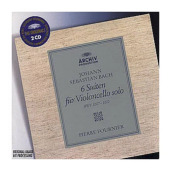 Bach: 6 Suites for Cello Solo BWV1007-1012 / Pierre Fournier, Cello