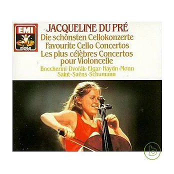 Jacqueline du Pre / Favourite Cello Concertos by Boccherini, Dvorak, Elgar, etc.