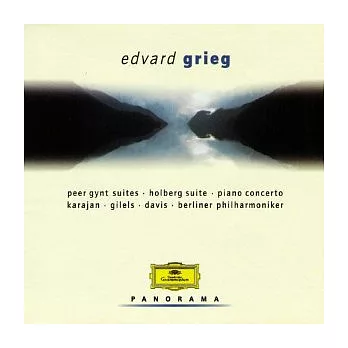 Edvard Grieg: Peer Gynt Suites, Holberg Suite, Piano Concerto, etc. - Karajan / Berliner Philharmoniker, Gilels, Davis