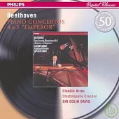Beethoven:Piano Concertos Nos. 4 & 5 / Claudio Arrau, Staatskapelle Dresden, Colin Davis