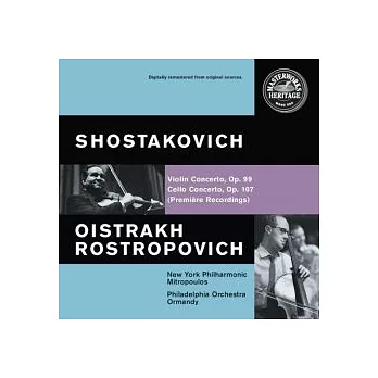 Shostakovich:Violin Concerto No.1 & Cello Concerto