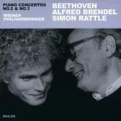 Beethoven:Piano Concertos Nos.2 & 3 / Brendel /Rattle