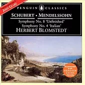 Schubert:Symphonies Nos.8/Mendelssohn:Symphonies Nos.4
