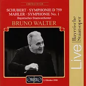 Schubert．Mahler/ Bruno Walter