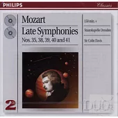 Mozart : Late Symphonies Nos. 35, 38 - 41