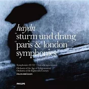 Haydn：Sturm Und Drang、Paris、London Symphonies / Frans Bruggen & Orchestra of the Eighteenth Century(海頓：「狂飆時期」交響曲、「倫敦」交響曲、「巴黎」交響曲 / 布魯根指揮十八世紀管絃樂團)