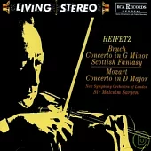 Bruch: Violin Concerto No. 1, Scotish Fantasy, Mozart: Concerto in Major / Jascha Heifetz, Sir Malcolm Sargent
