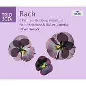 Bach: 6 Partitas; Goldberg Variations; French Overture; Italian Concerto / Trevor Pinnock