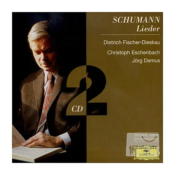 SCHUMANN : Liederkreis op.24 + op.39 ; Dichterliebe op.48 etc. / Jorg Demus & Christoph Eschenbach & Dietrich Fischer-Dieskau