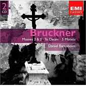 Daniel Barenboim / Bruckner：Masses2&3‧Te Deum‧5 Motets(2CD)