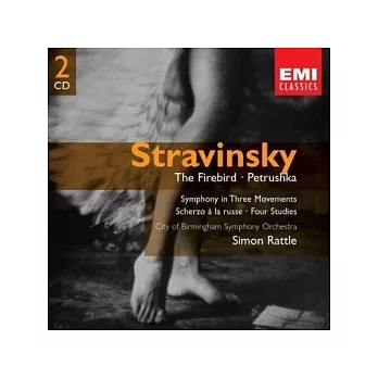 Stravinsky: The Firebird, Petrushka (2CD) /  Rattle & CBSO