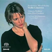 Beethoven．Mendelssohn: Violin Concertos/ Mullova (SACD)