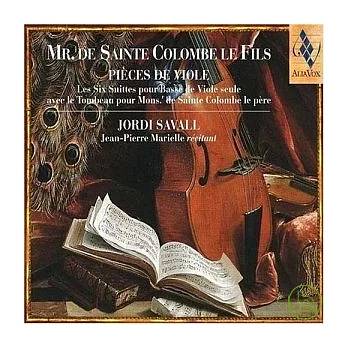 Mr.De Sainte Colombe Le Fils.Pieces De Viole/Jordi Savall.Jean-Pierre Marielle