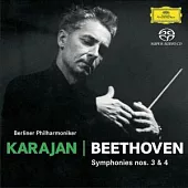 Beethoven: Symphonies Nos. 3 & 4/ Karajan(conductor), Berliner Philharmoniker (SACD)