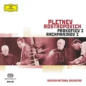 RACHMANINOV & PROKOFIEV: Piano Concertos No. 3/ Mikhail Pletnev, Russian National Orchestra-Rostropovich (2 SACDs)
