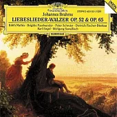 Brahms: Liebeslieder,Walzer op.52 ; Neue Libeslieder,Walzer op.65 ; 3 Quartette op.64 / Mathis / Sawallisch