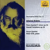 Brahms.Piano Quintet / Auryn Quartet