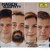 W.A. Mozart ： String Quartets Nos. 20,23,KV 499, 589,590 / Hagen Quartett