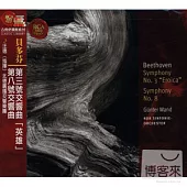 Beethoven: Symphony No. 3 ＂Eroica＂; Symphony No. 8 / Gunter Wand & NDR Orchestra