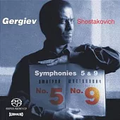 Shostakovich: Symphonies Nos. 5 & 9/ Gergiev, Valery (SACD)