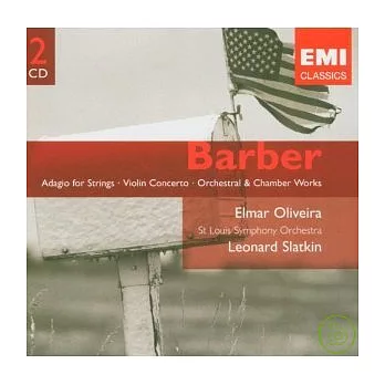 BARBER: Adagio for Strings,etc. / Elmar Oliveira/Saint Louis Symphony Orchestra