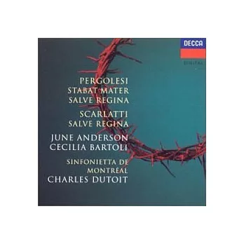 Pergolesi : Stabat Mater, Salve Regina  / Anderson / Bartoli / Dutoit