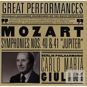 Mozart: Symphonies Nos. 40 & 41 ＂Jupiter＂ / Berlin Philharmonic Orchestra, Carlo Maria Giulini
