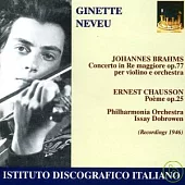 Ginette Neveu plays Brahms & Chausson