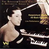 Rosalyn Tureck / Rosalyn Tureck Collection Vol.4: A Bach Harpsichord Recital