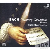 Bach: Golderg Variations, 14 Canons / Richard Egarr (harpsichord)