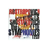 蕭士塔高維契交響曲全集 / 羅斯托波維奇 ( 12 CD )
