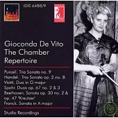 GIOCONDA DE VITO: THE CHAMBER REPERTOIRE 1955-1956 / Purcell, Handel, Viotti, etc. / Yehudi Menuhin, violin
