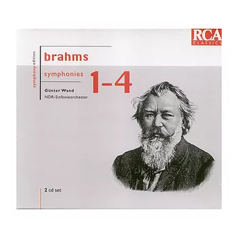 Gunter Wand(指揮) / Brahms：Symphonies No.1-4