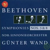 Beethoven: Symphony No. 3 & 8 / Gunter Wand & NDR-sinfoieorchester