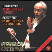 Beethoven:Sym. No3; Schubert: Sym.  No.8 / Wand(conductor)NDR SO & Berlin PO