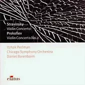 Prokofiev、Stravinsky : Violin Concertos / Itzhak Perlman / Daniel Bareboim & Chicago Symphony Orchestra