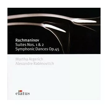 Rachmaninov: Suites Nos. 1 & 2, Symphonic Dances  / Martha Argerich / Alexandre Rabinovitch