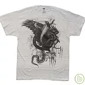 As I Lay Dying / Eagle Snake White - T-Shirt (S)