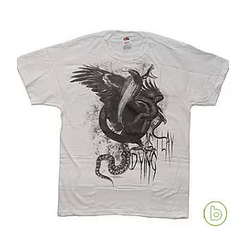 As I Lay Dying / Eagle Snake White - T-Shirt (S)