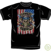 Guns & Roses / Skull Flag - T-Shirt (S)