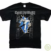 Iron Maiden / Hieroglyphic Black - T-Shirt (M)