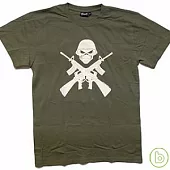 Iron Maiden / Crossed Guns Olive - T-Shirt (M)