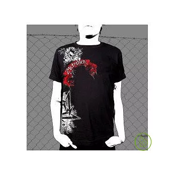 Metallica / Angry Drip Black - T-Shirt (S)
